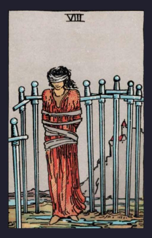 EIGHT OF SWORDS