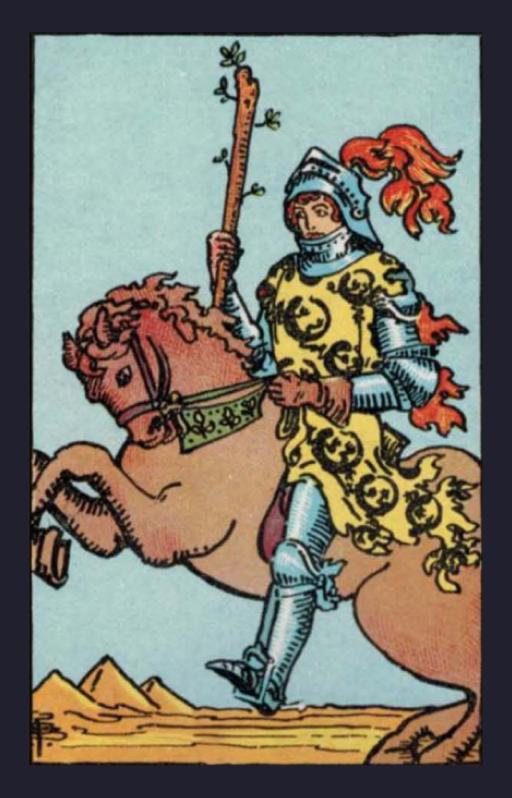 KNIGHT OF WANDS