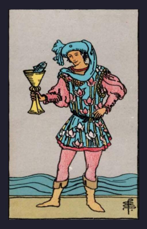 PAGE OF CUPS