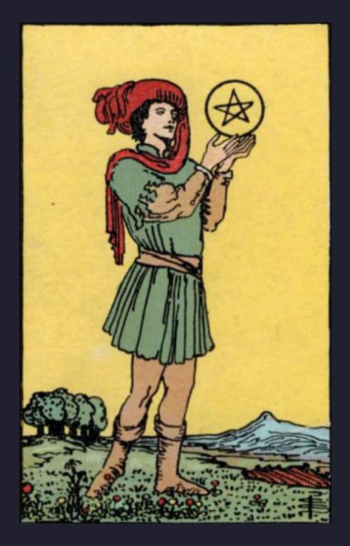 PAGE OF PENTACLES