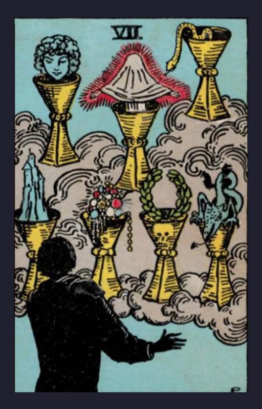 SEVEN OF CUPS