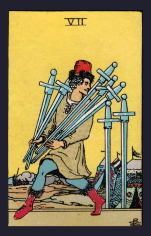 SEVEN OF SWORDS