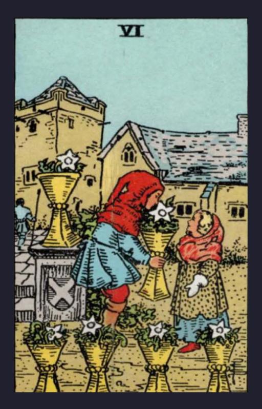 SIX OF CUPS