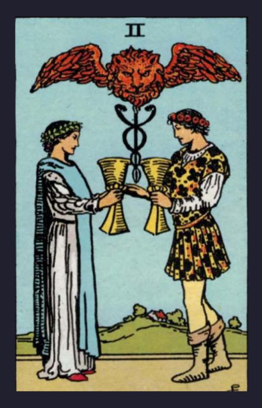 TWO OF CUPS