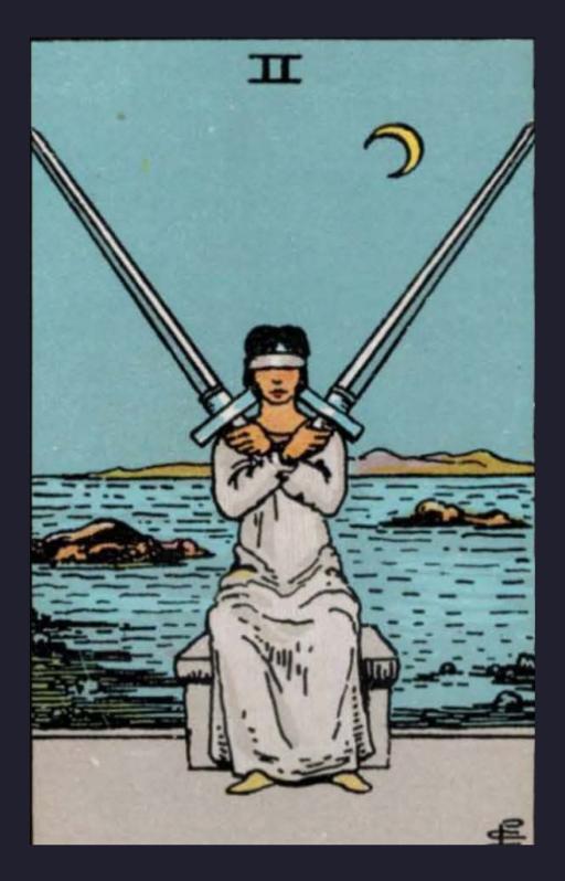 TWO OF SWORDS